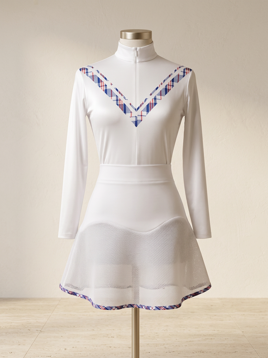 Tights Skort Cover up Set